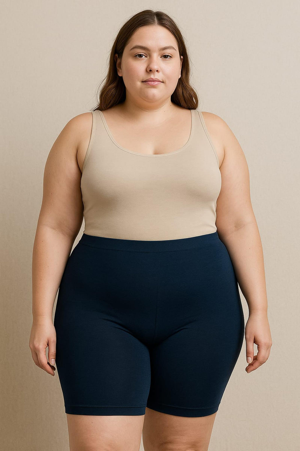 Panty Cycliste sans couture du 52 au 58 bleu