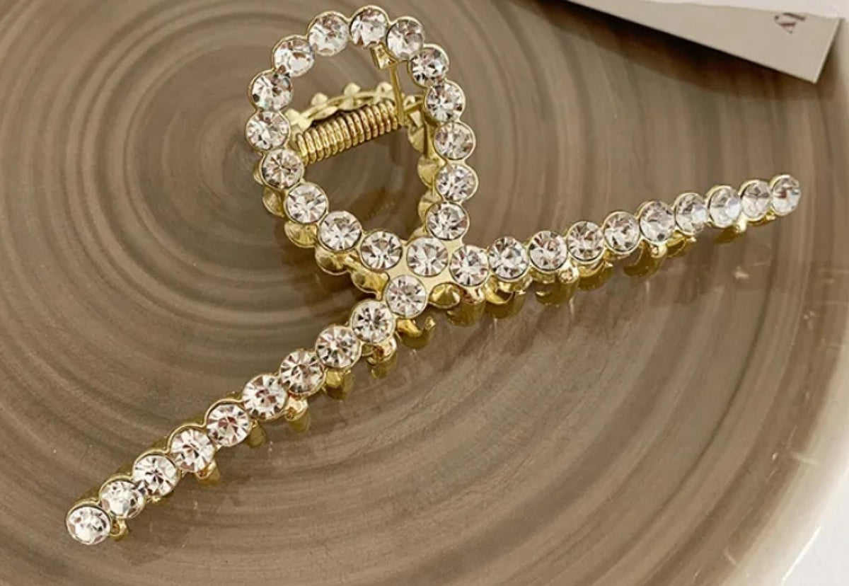 Pince à diamants Dorée - Santa Mode
