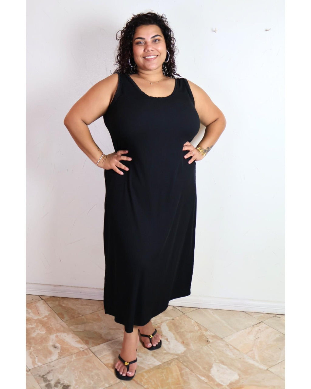 Robe Amelia du 46 au 60 noir