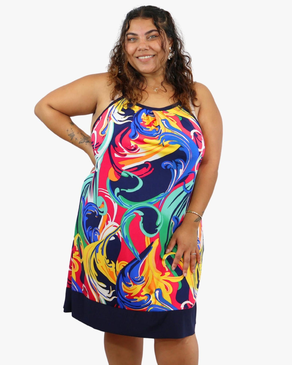 Robe Baya Taille Unique du 48 au 54 - Santa Mode