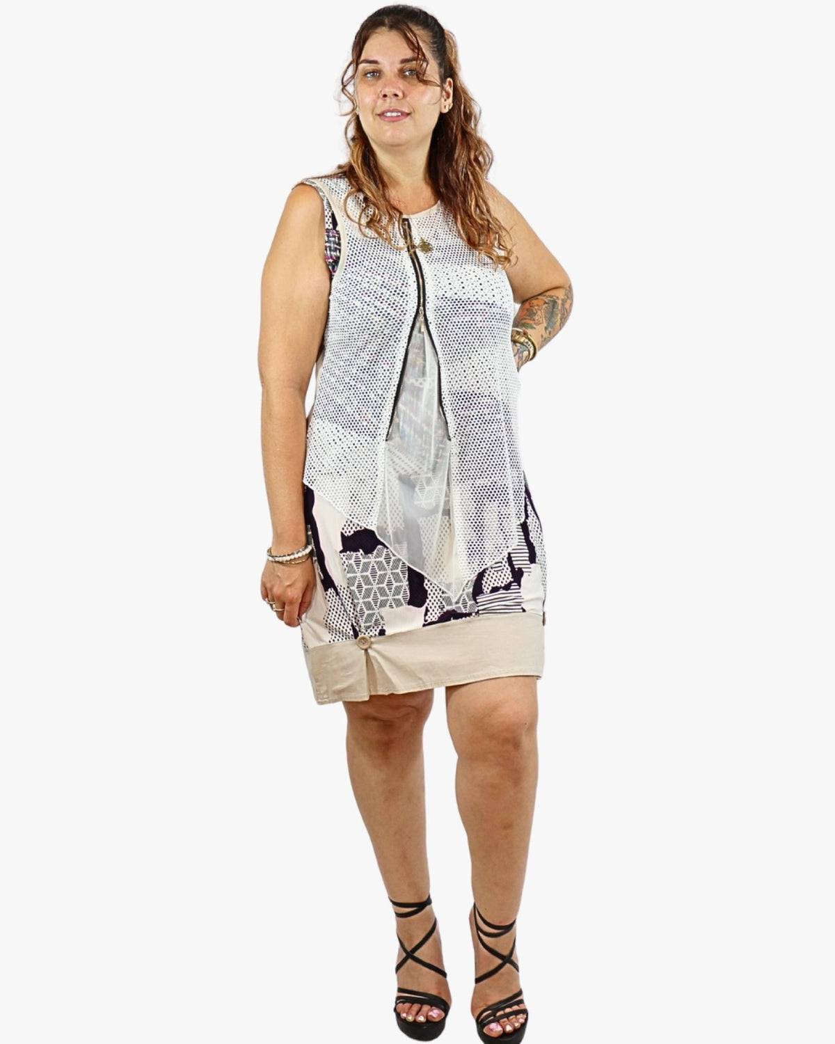 Robe casual Bella - Taille 46-48 / 50-52 / 54-56 - Santa Mode - vue 4