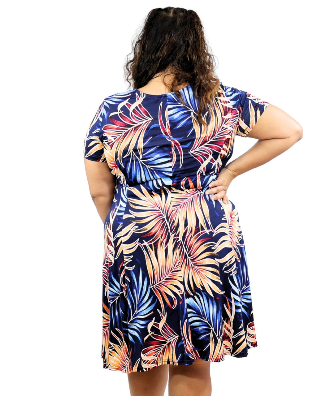 Robe casual Estella Taille 46 au 52 - Santa Mode - vue 3