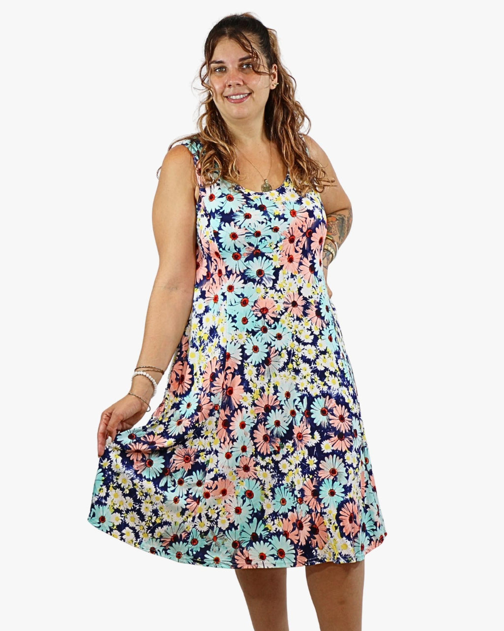 Robe Casual Liliana Taille 46-48 au 54-56 - Santa Mode