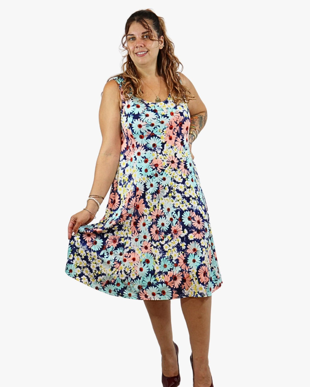 Robe Casual Liliana Taille 46-48 au 54-56 - Santa Mode - vue 4