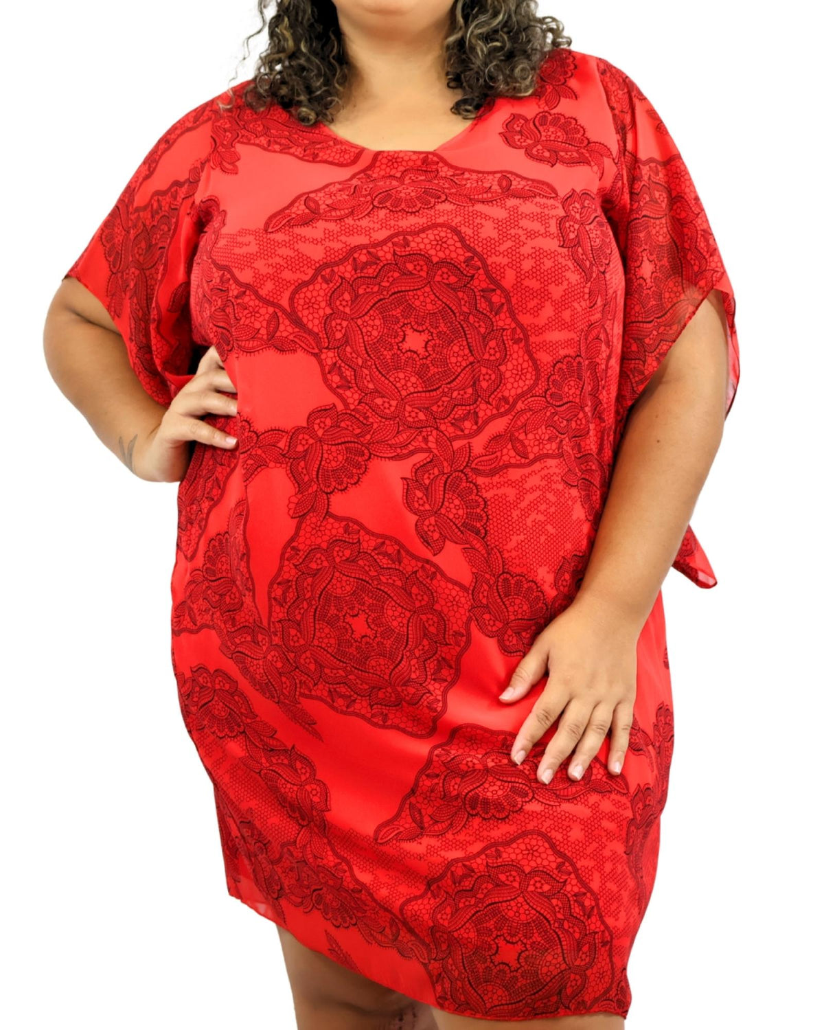 Robe casual Nesly Taille 54 et 56 - Santa Mode - vue 3