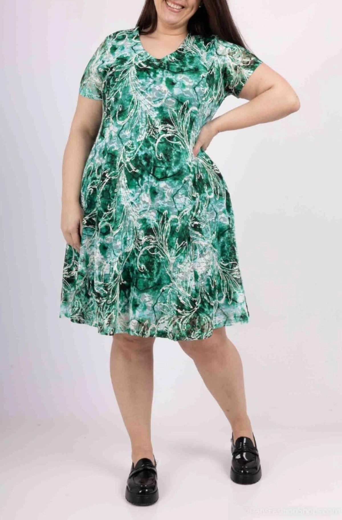 Robe casual Tracy du 46-48 au 54-56 - Santa Mode