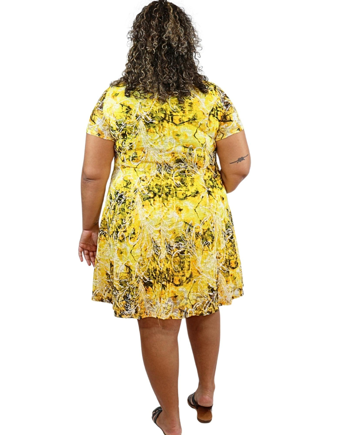 Robe casual Tracy taille du 46 au 56 - Santa Mode - vue 2
