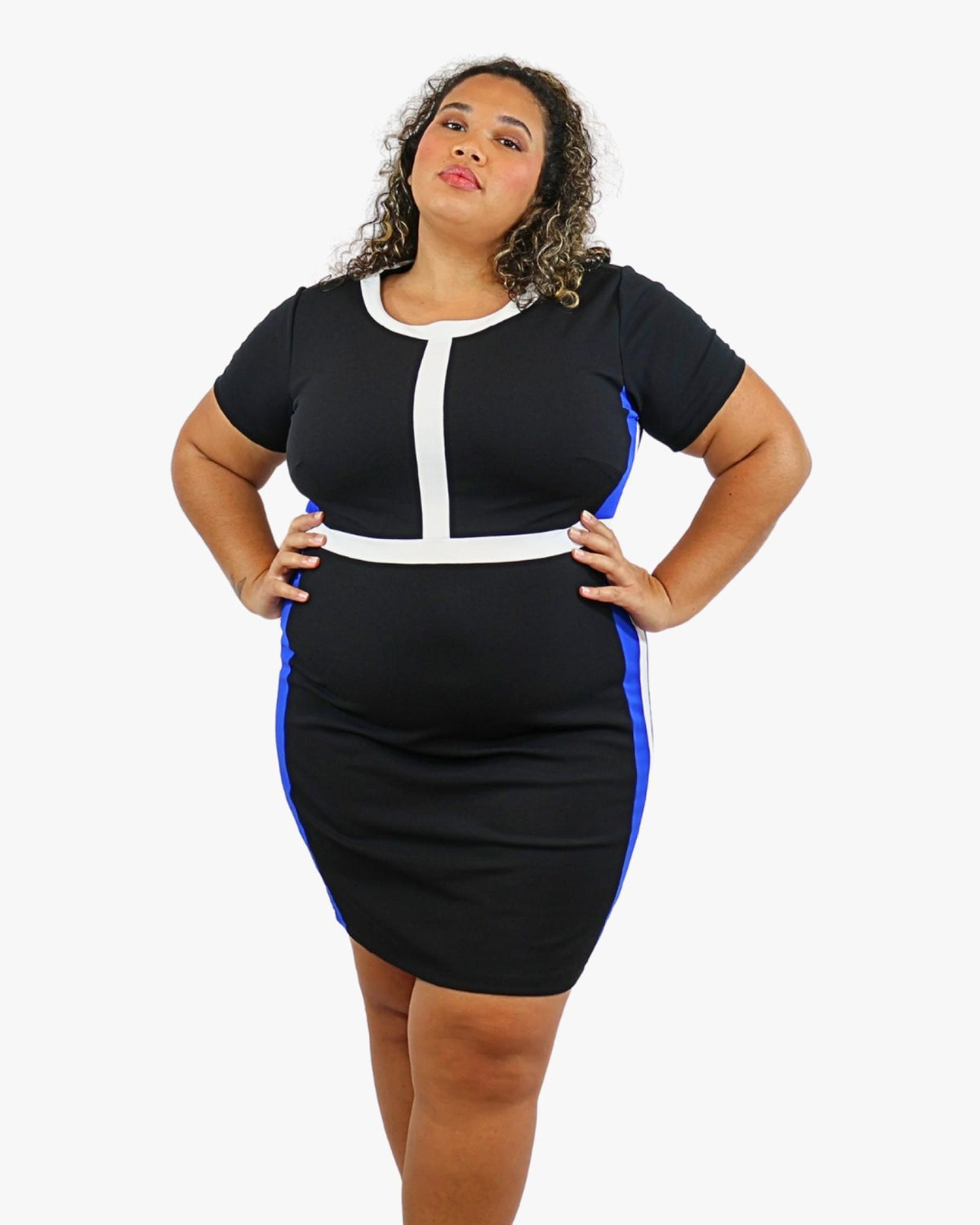 robe casual zeya Taille 54 - Santa Mode - vue 3