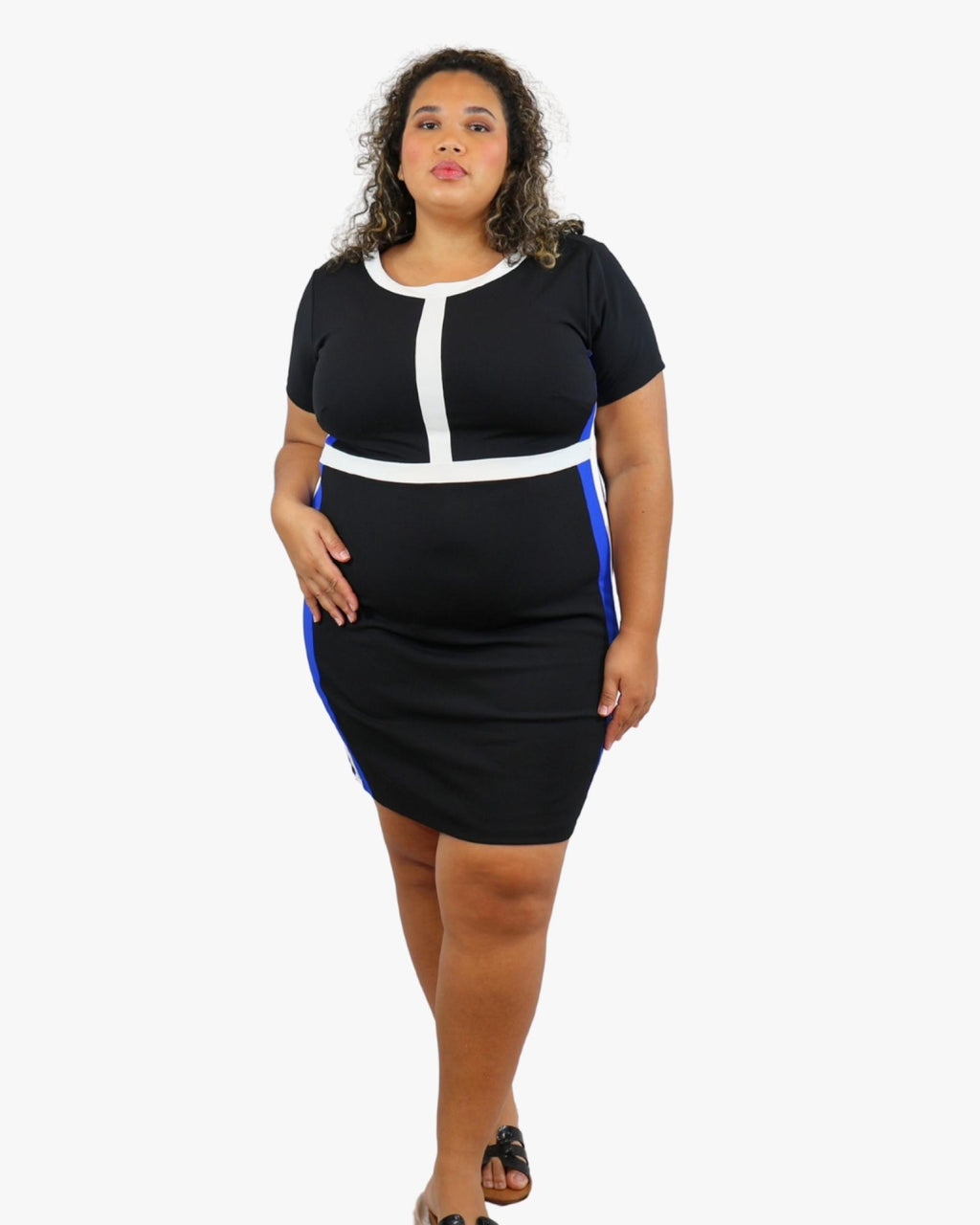 robe casual zeya Taille 54 - Santa Mode - vue 4
