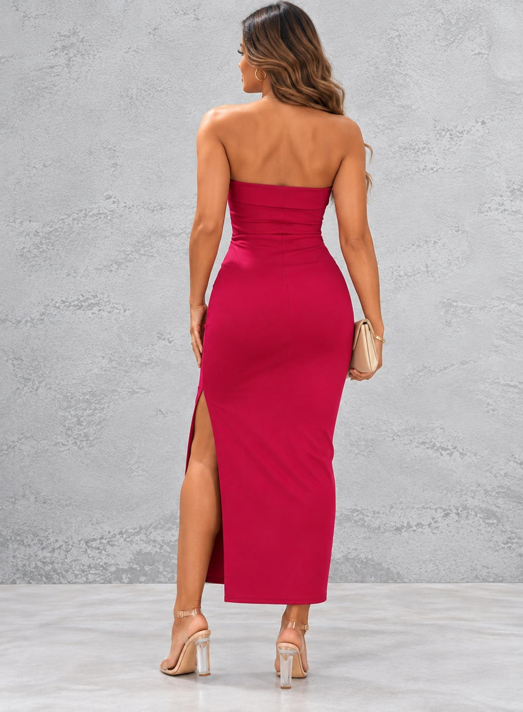 Robe fourreau femme modèle Fany - Santa Mode - vue 3