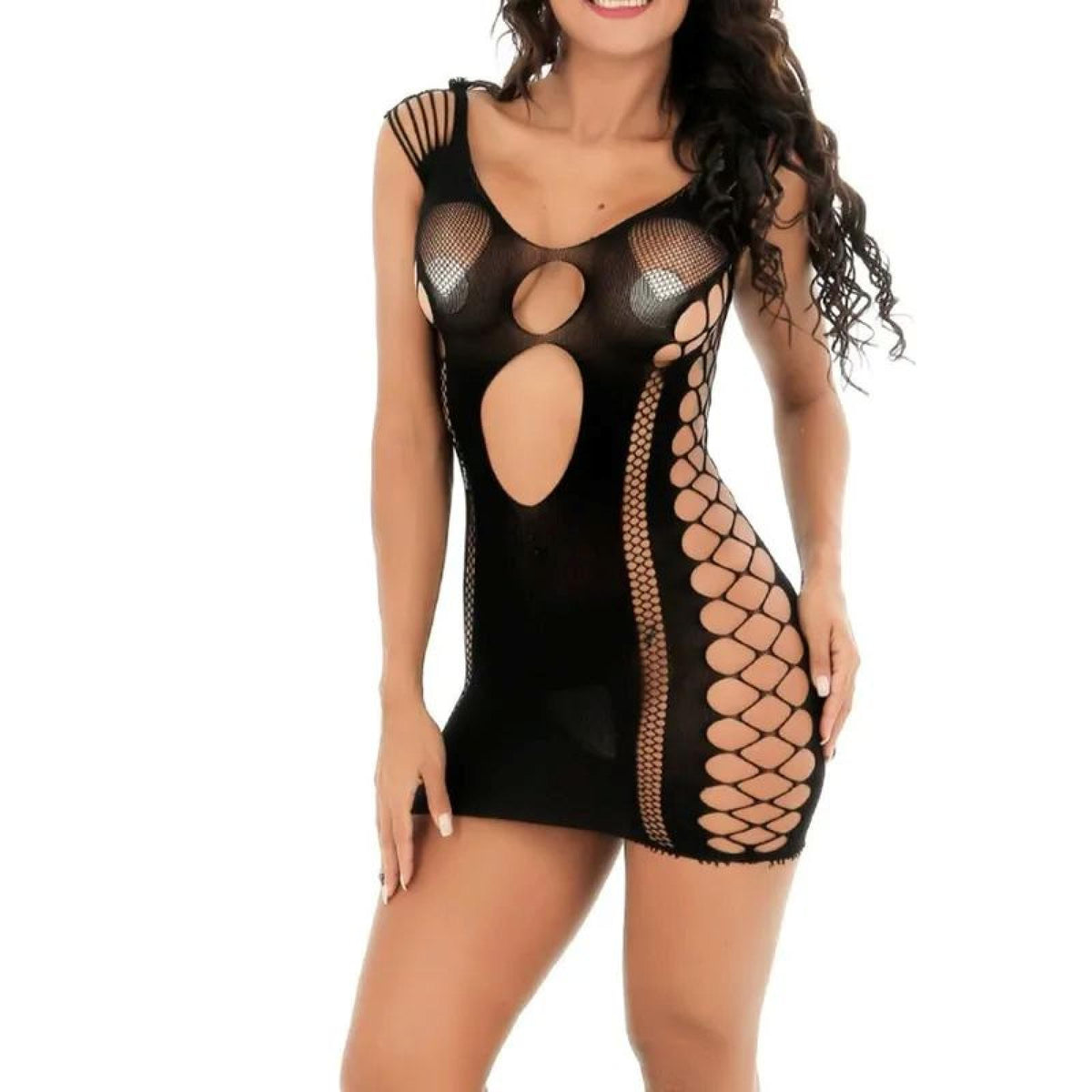 Robe résille Irina - Santa Mode - vue 4