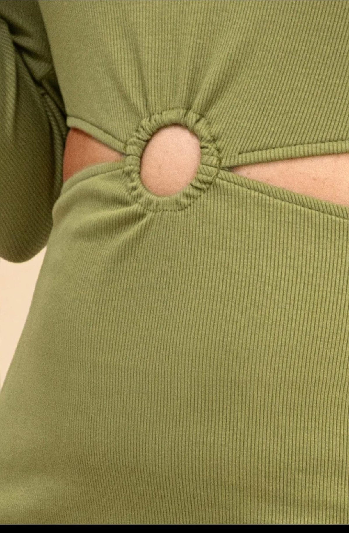 Robe verte Modèle Alina - Santa Mode - vue 4
