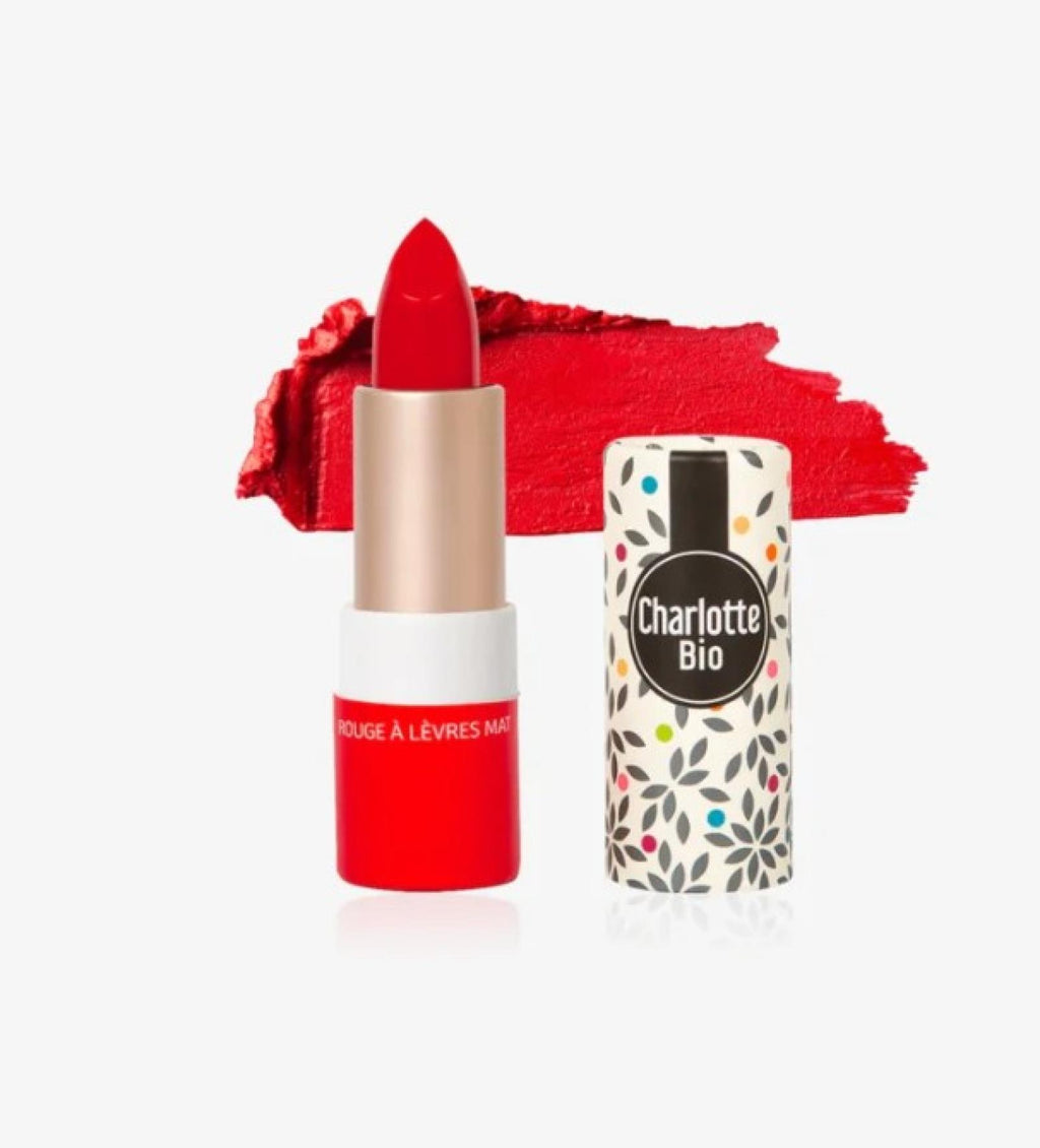 Rouge à lèvres CHARLOTTE BIO Le Vrai Rouge Mat