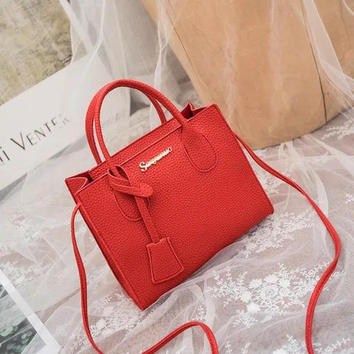 Sac à main Nina rouge