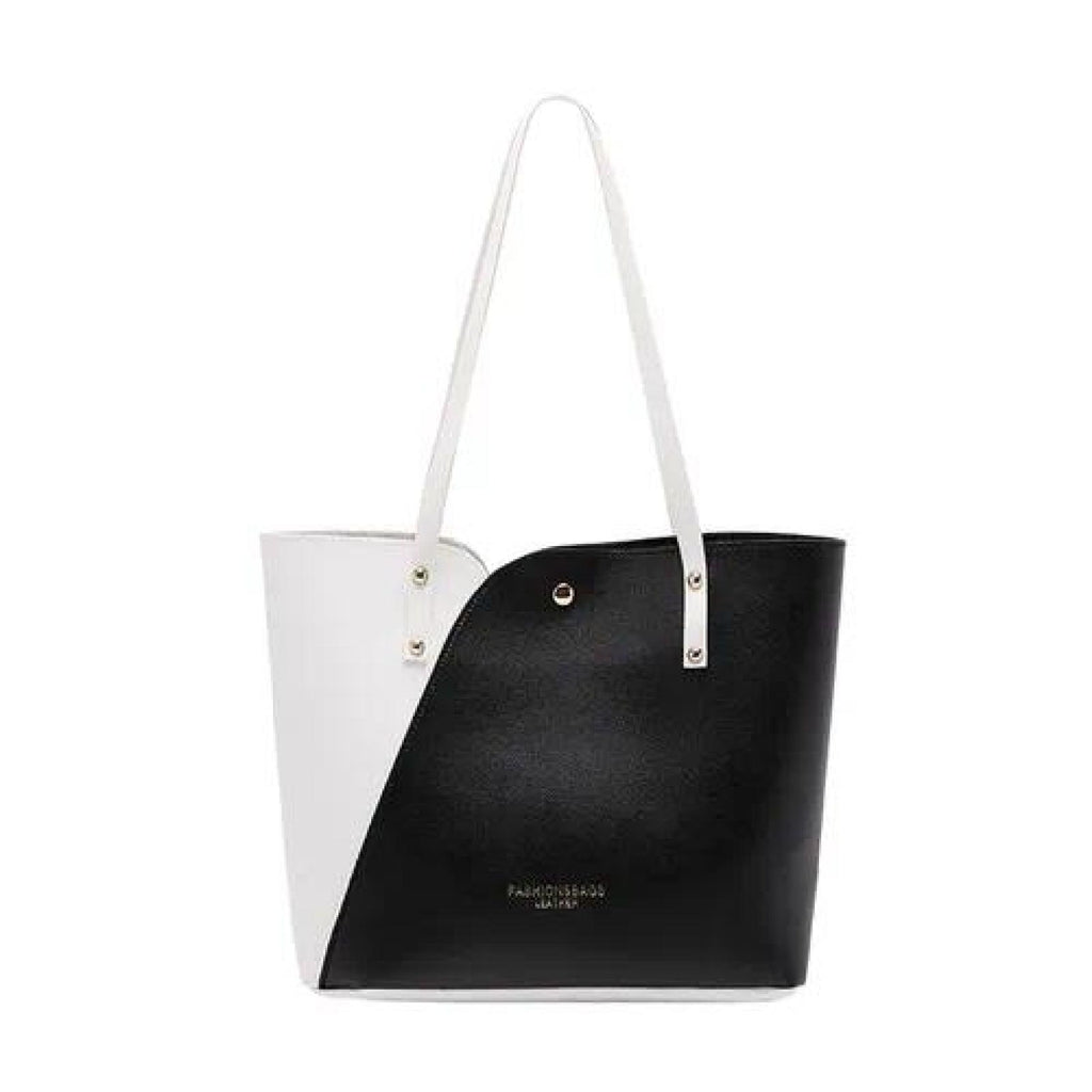 Sac femme bicolore noir et blanc - Santa Mode