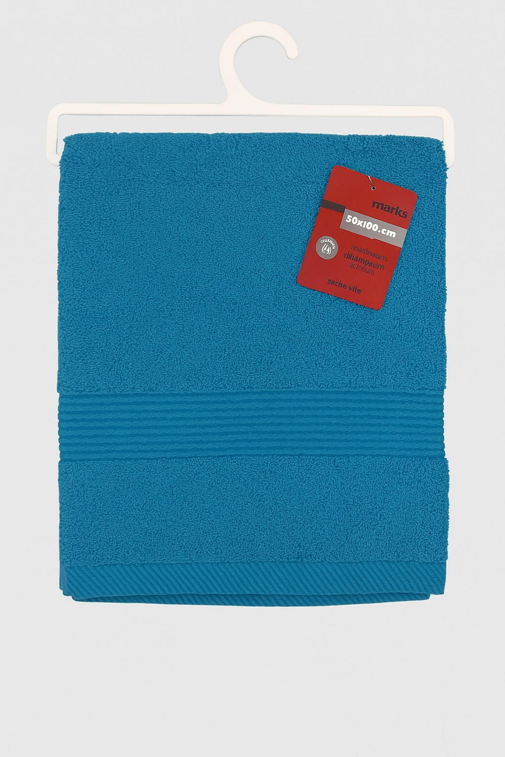 Serviette de bain Yasmina Bleu 50x100cm