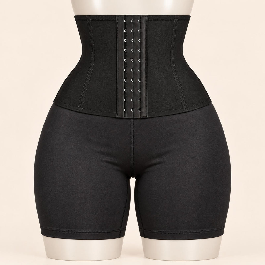 Short-culotte gainant noir taille très haute Modèle Suri