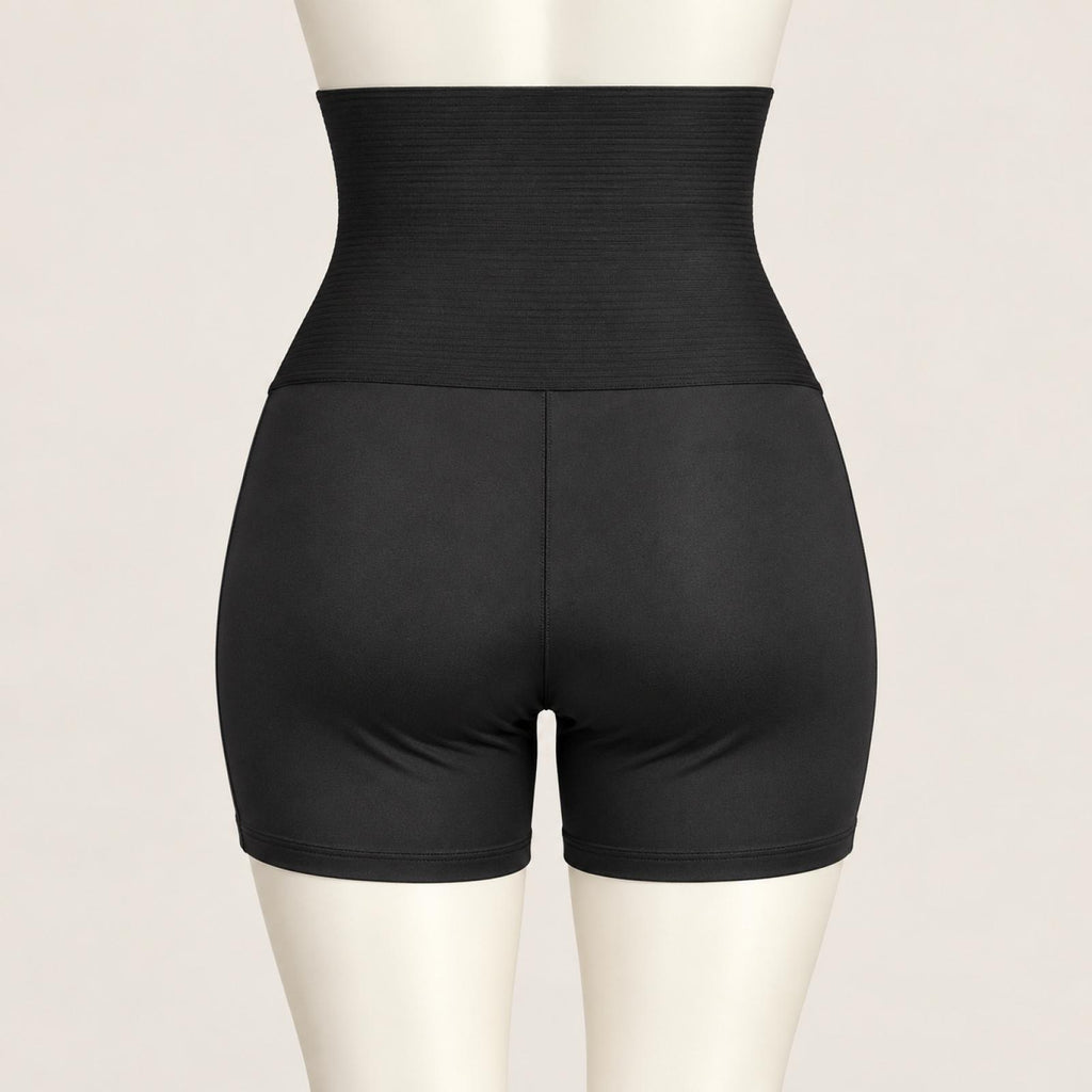 Short-culotte gainant noir taille très haute Modèle Suri - vue 2