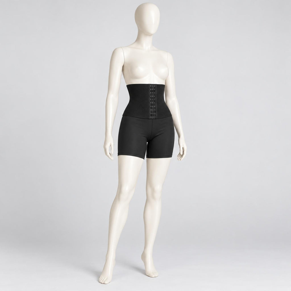Short-culotte gainant noir taille très haute Modèle Suri - vue 6