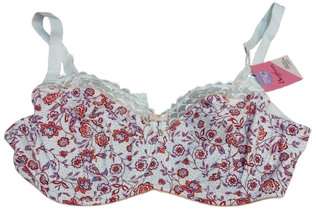Soutien-gorge Bestform 100C Ampliforme Ivoire Fleurie