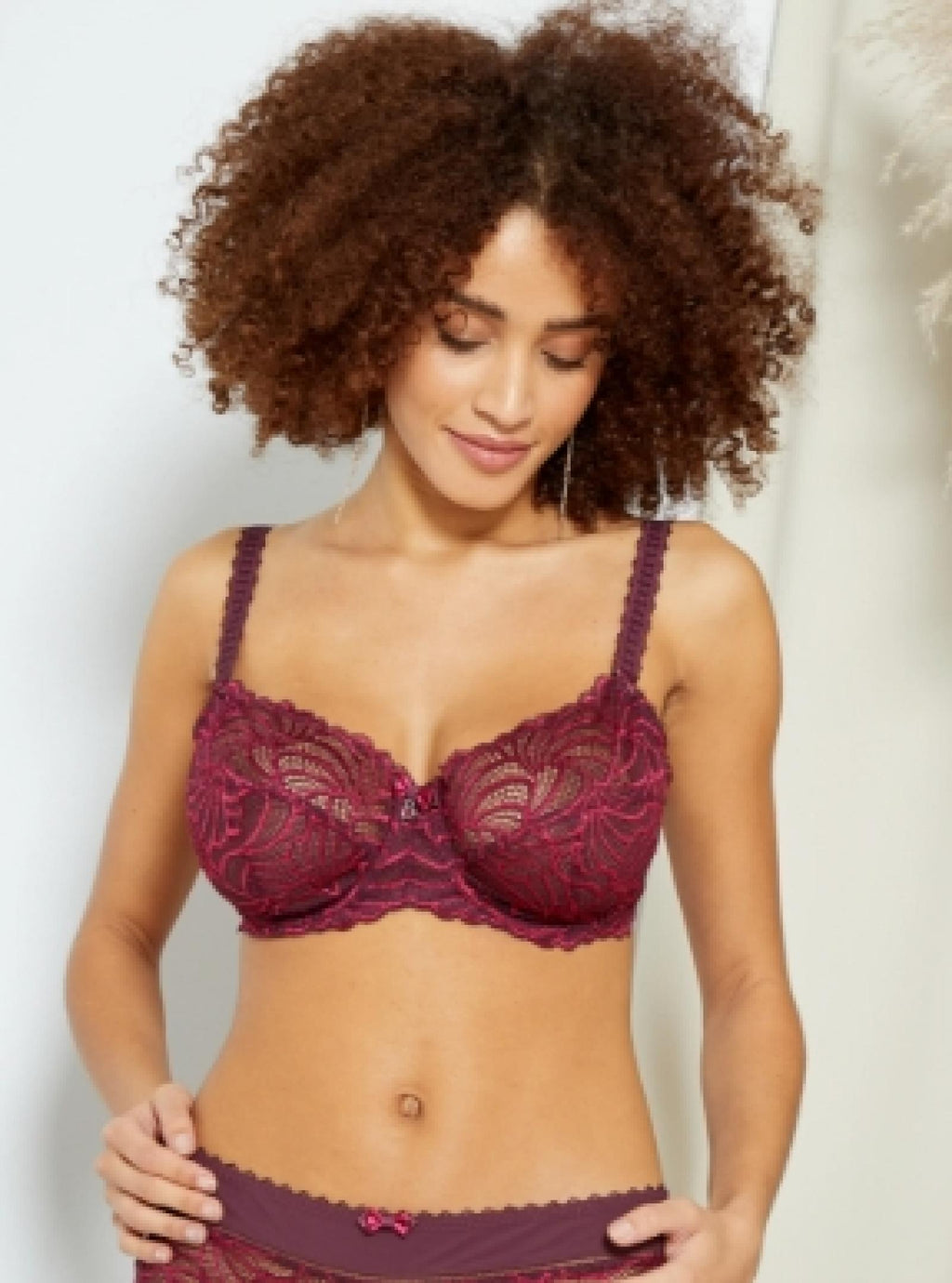 Soutien-gorge Bestform 105E Rouge Bordeaux Pampelune Harmony