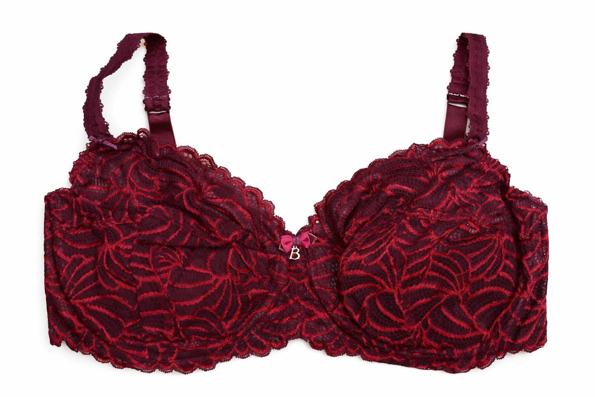 Soutien-gorge Bestform 105E Rouge Bordeaux Pampelune Harmony - vue 2