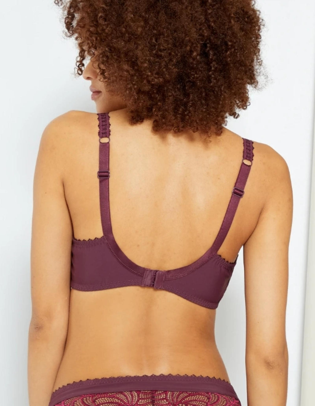 Soutien-gorge Bestform 105E Rouge Bordeaux Pampelune Harmony - vue 4