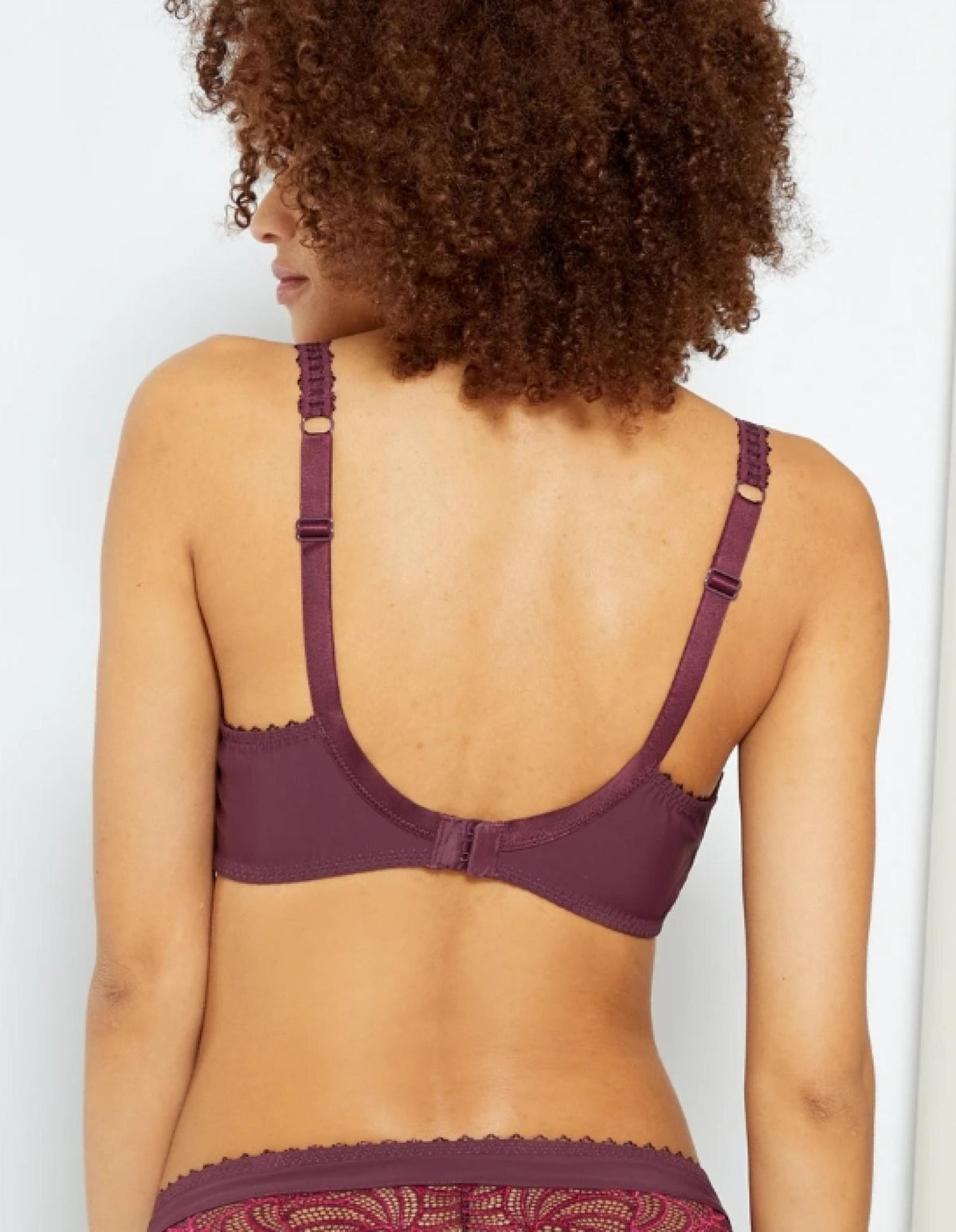 Soutien-gorge Bestform 105E Rouge Bordeaux Pampelune Harmony - vue 4