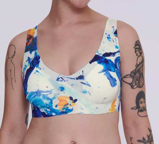 Soutien-gorge Brassière Sloggi ZERO Feel 2.0 Collab Bralette Triumph ( Taille M et XL )