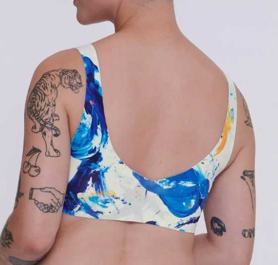 Soutien-gorge Brassière Sloggi ZERO Feel 2.0 Collab Bralette Triumph ( Taille M et XL ) - vue 2