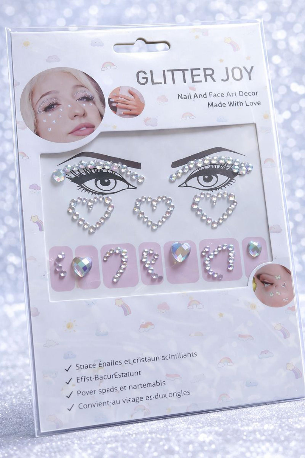 STRASS Visage et Ongles TYNA - Santa Mode