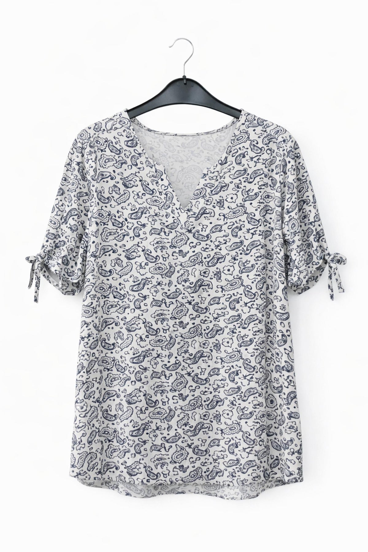 T-shirt grandes tailles cachemire Modèle Bianca - Santa Mode - vue 2