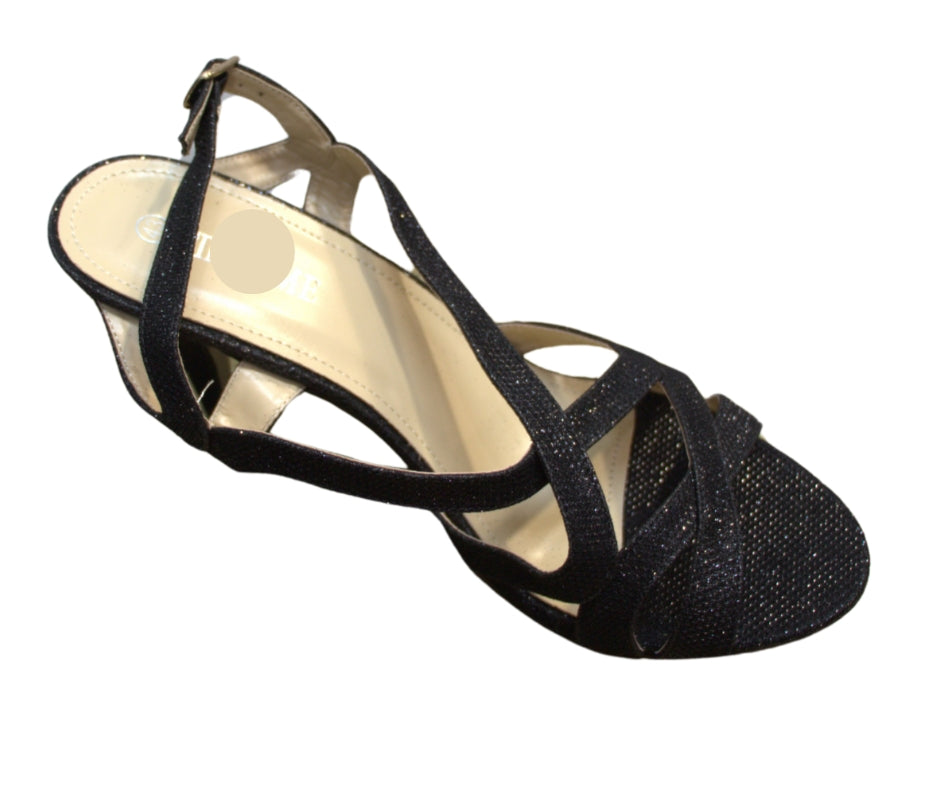 Talons femme grandes pointures brides croisées Modèle Acapulco - vue 3