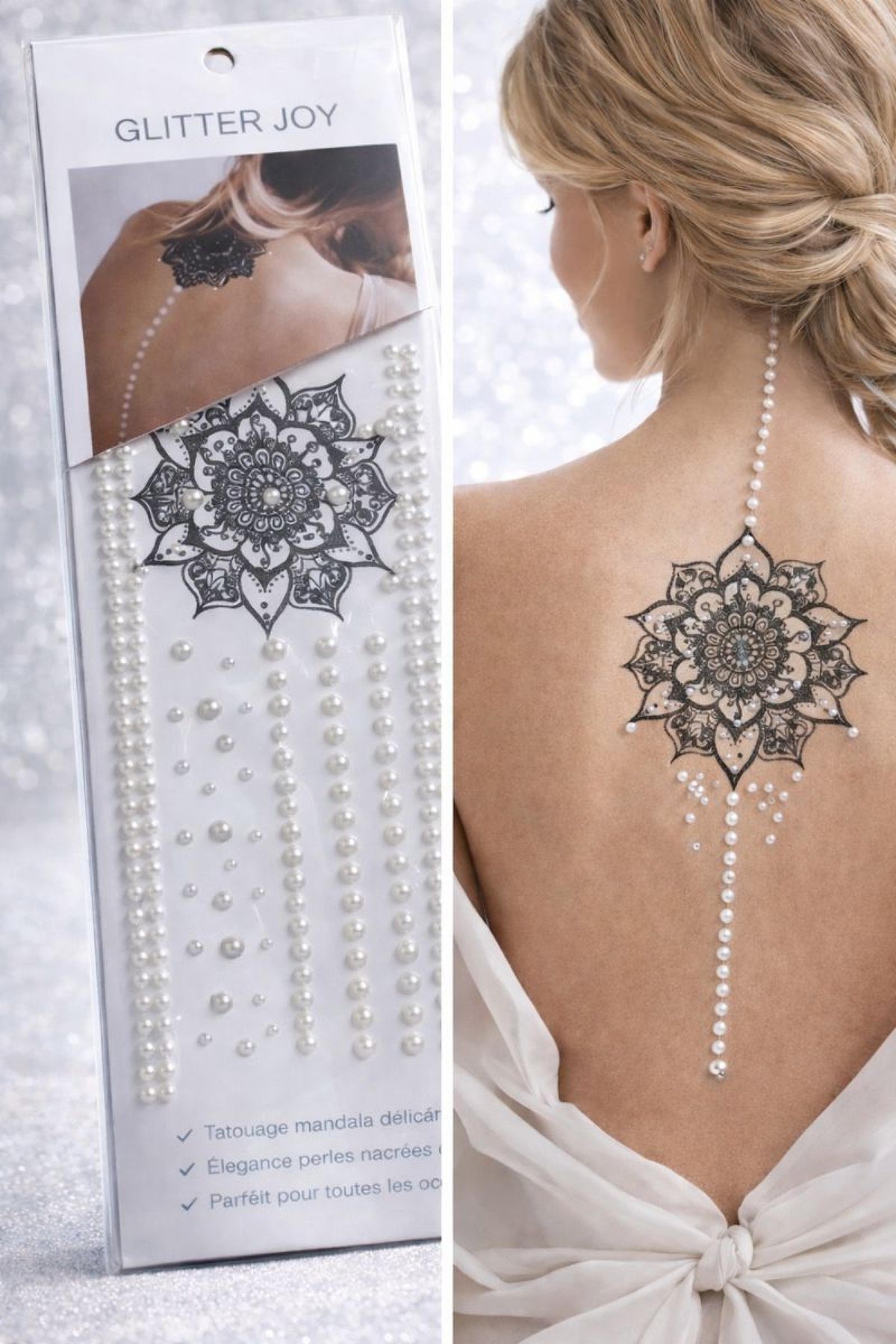 Tatouage + strass ALYA - Santa Mode