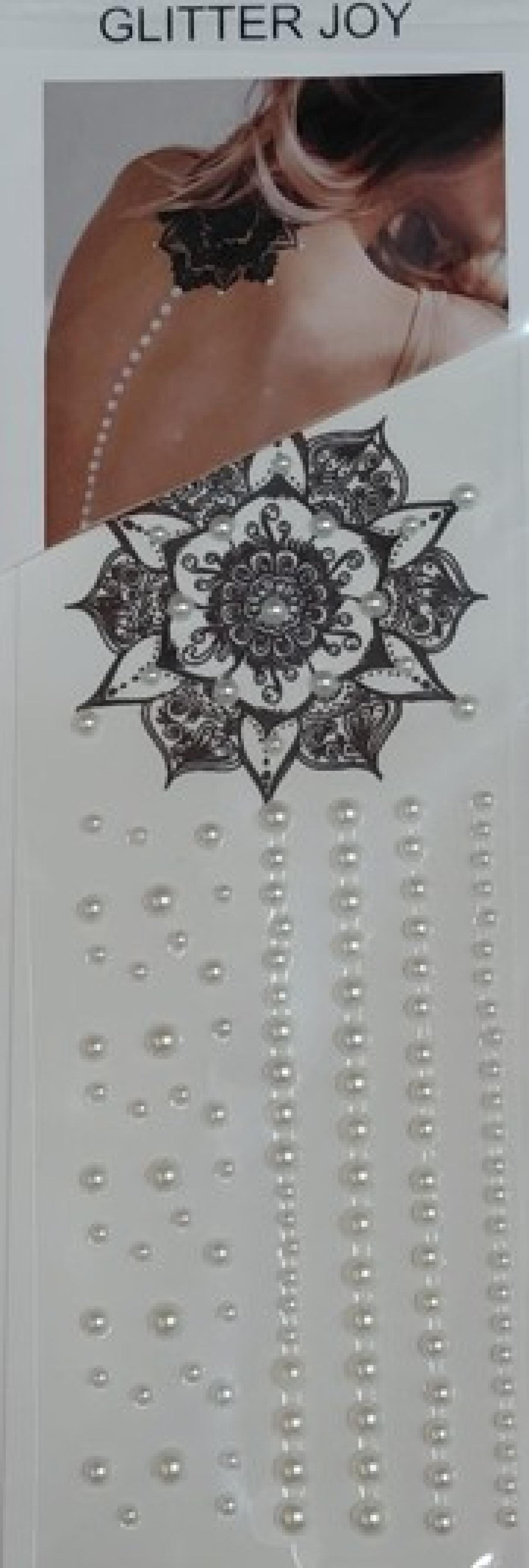 Tatouage + strass ALYA - Santa Mode - vue 2