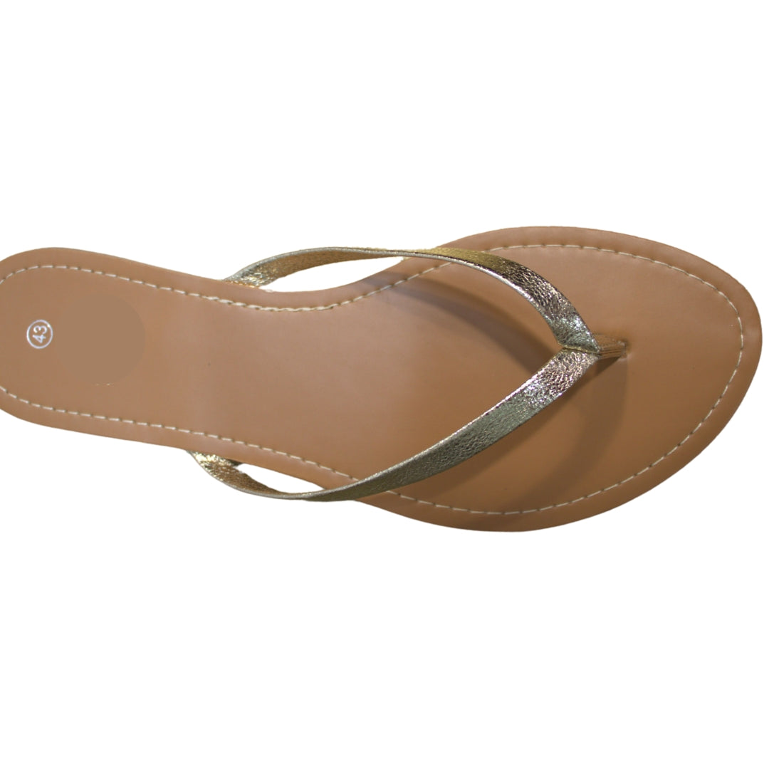 Tongs grandes pointures brides noires Modèle Cancun - vue 2