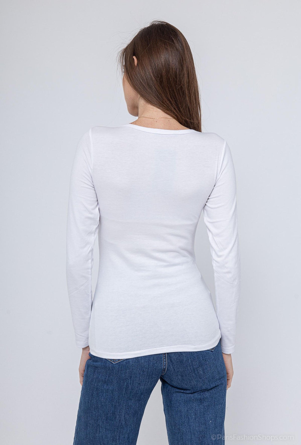 Top Baïa Taille Unique blanc - vue 3