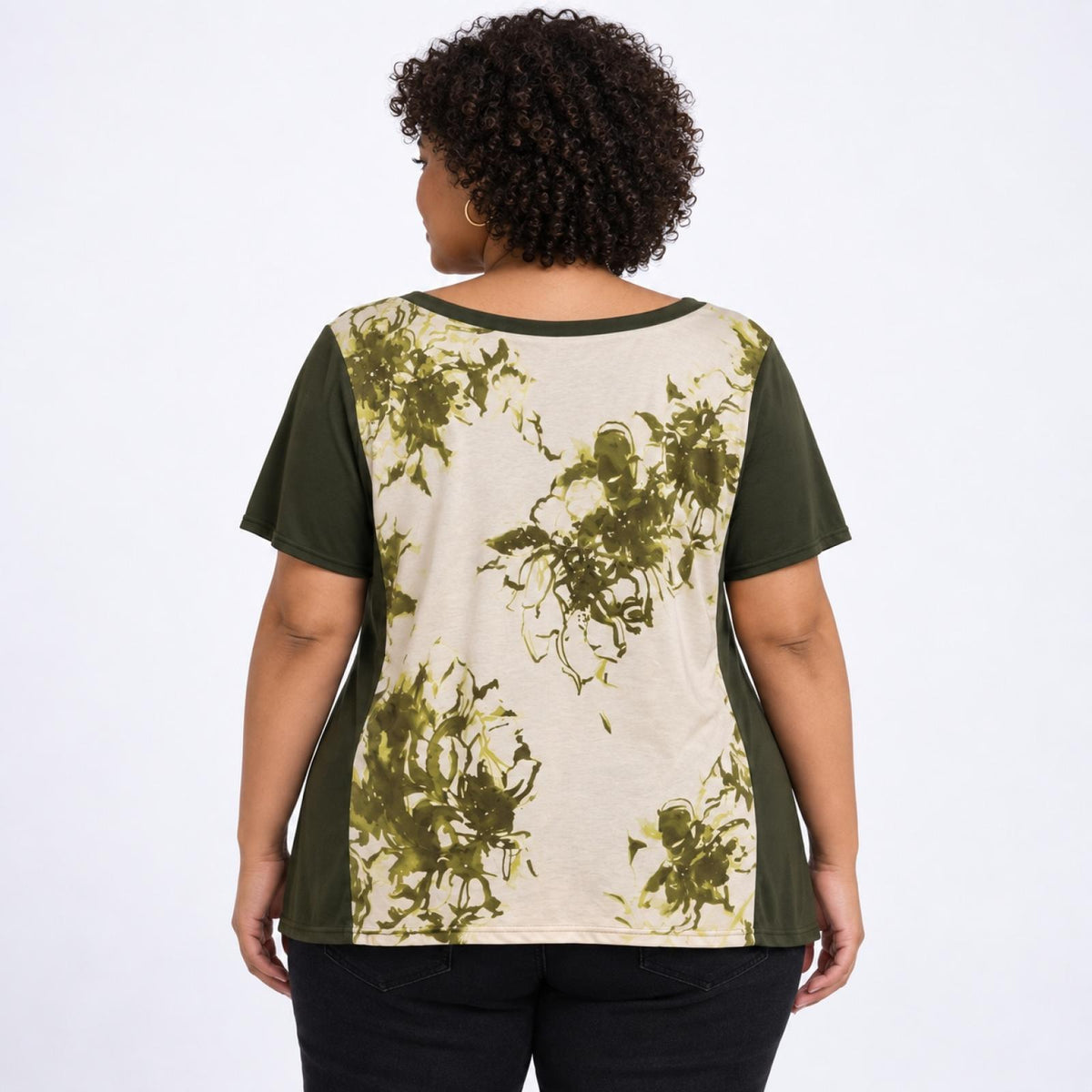 Top femme fleuri Modèle Maria - vue 4