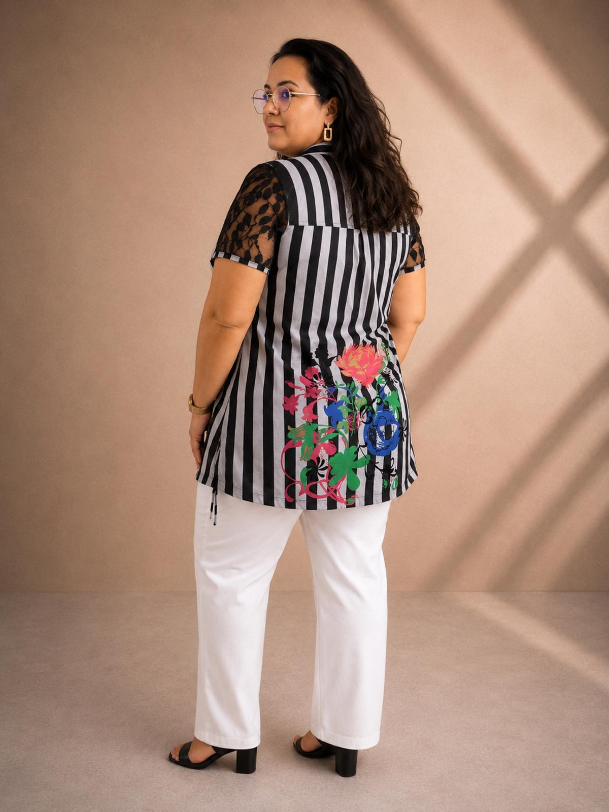 Top femme rayé Modèle Paula - Santa Mode - vue 2