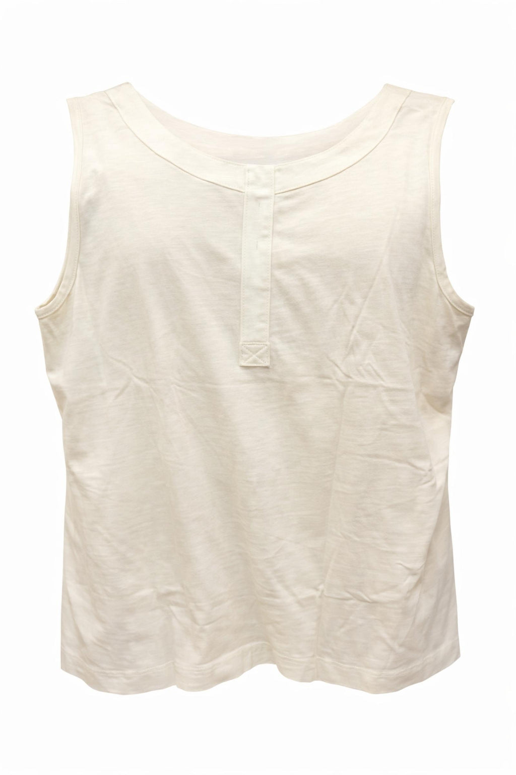 Top grandes tailles beige à patte décorative Modèle Laura - Santa Mode - vue 2