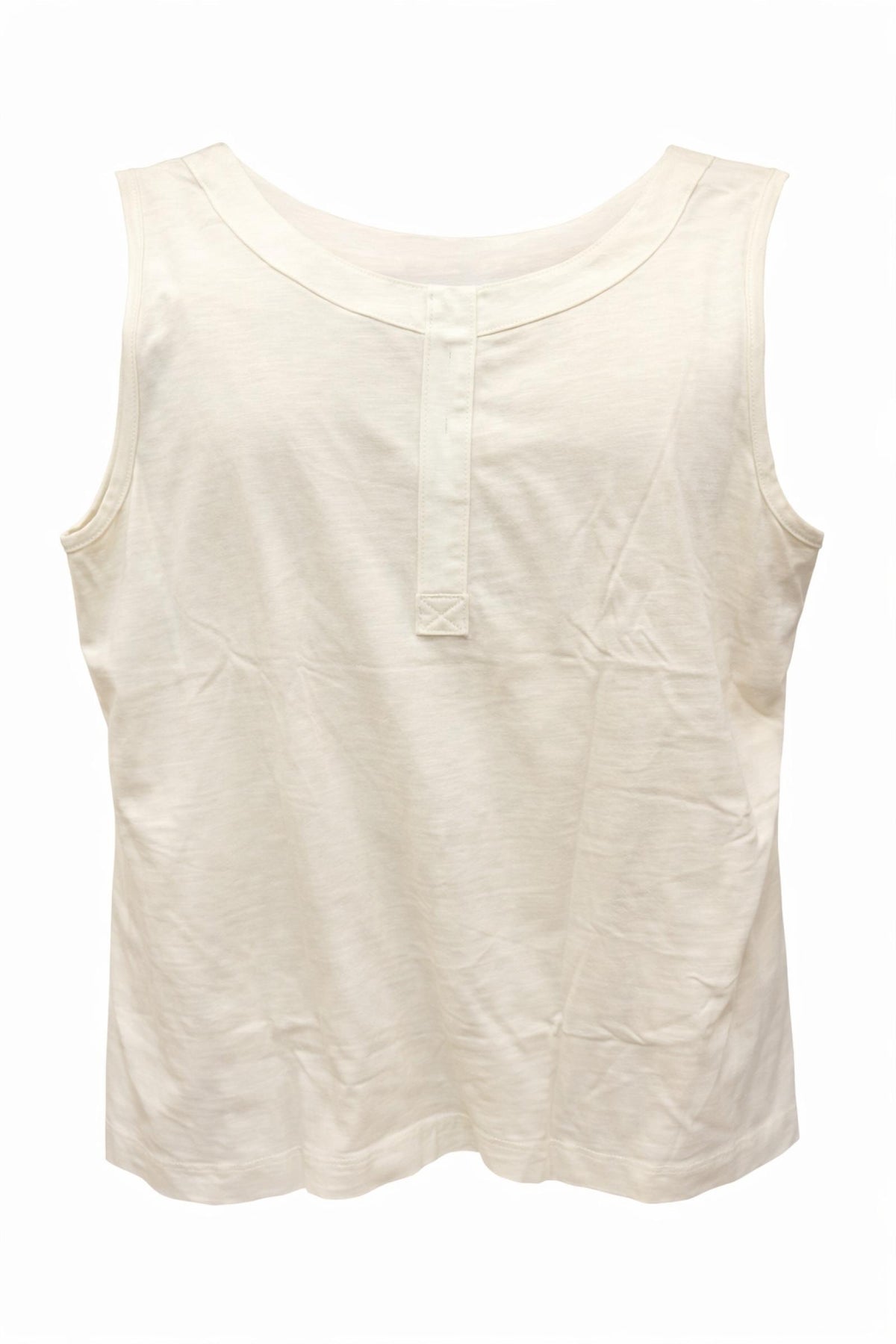 Top grandes tailles beige à patte décorative Modèle Laura - Santa Mode - vue 2