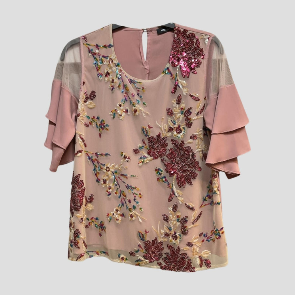 Top grandes tailles fleuri Modèle Loria - vue 2