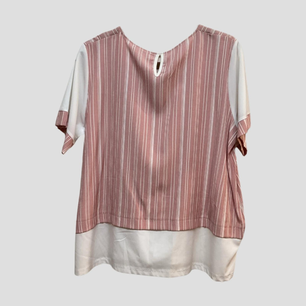 Top grandes tailles rayé Modèle Mariana - Santa Mode - vue 2