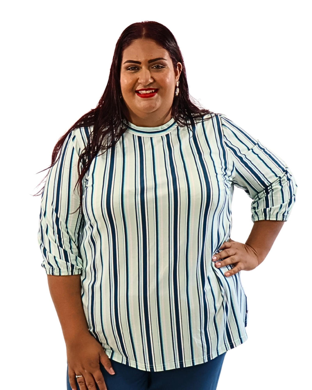 Top grandes tailles rayé Modèle Morgane - Sheego