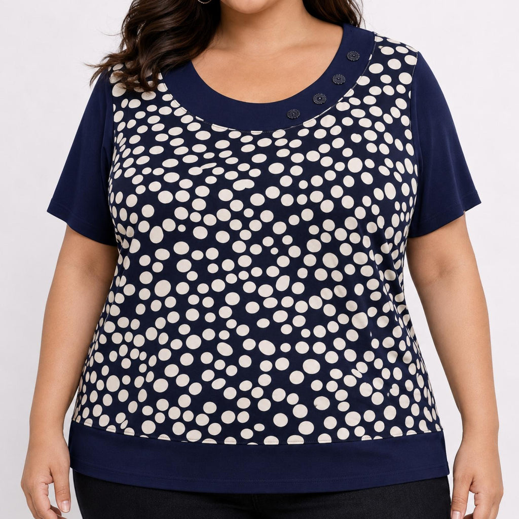 Top Martika Bleu Marine Taille M-L / L-XL - vue 2