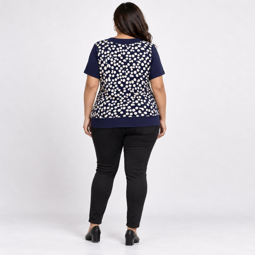 Top Martika Bleu Marine Taille M-L / L-XL - vue 3