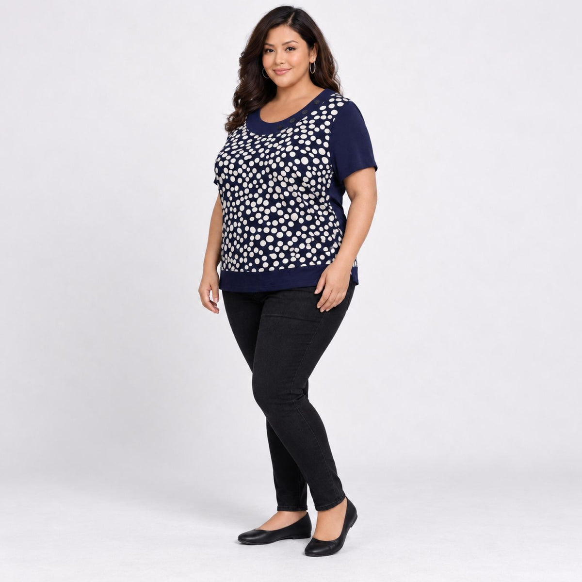 Top Martika Bleu Marine Taille M-L / L-XL - vue 4