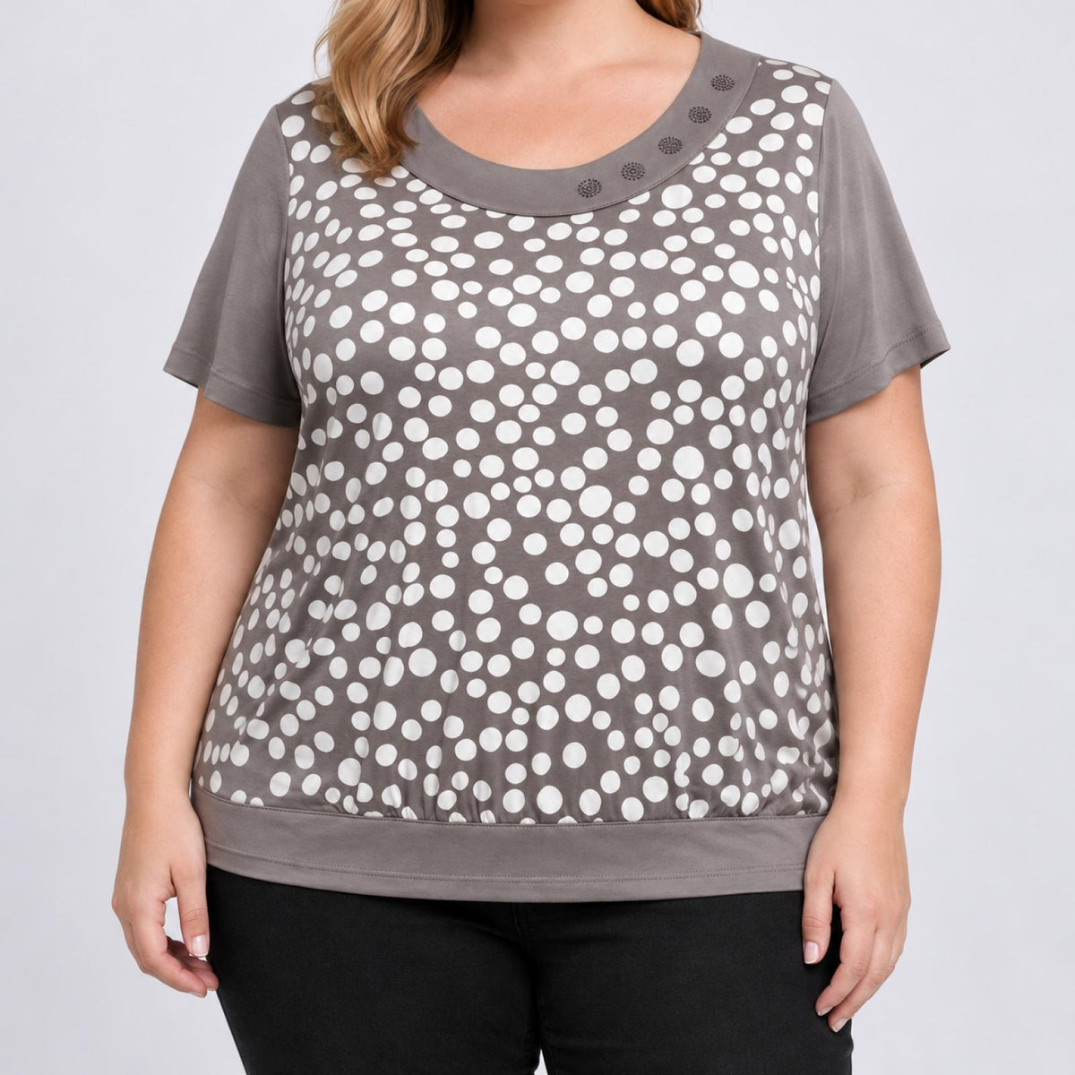 Top Martika Gris Taille L-XL - vue 2