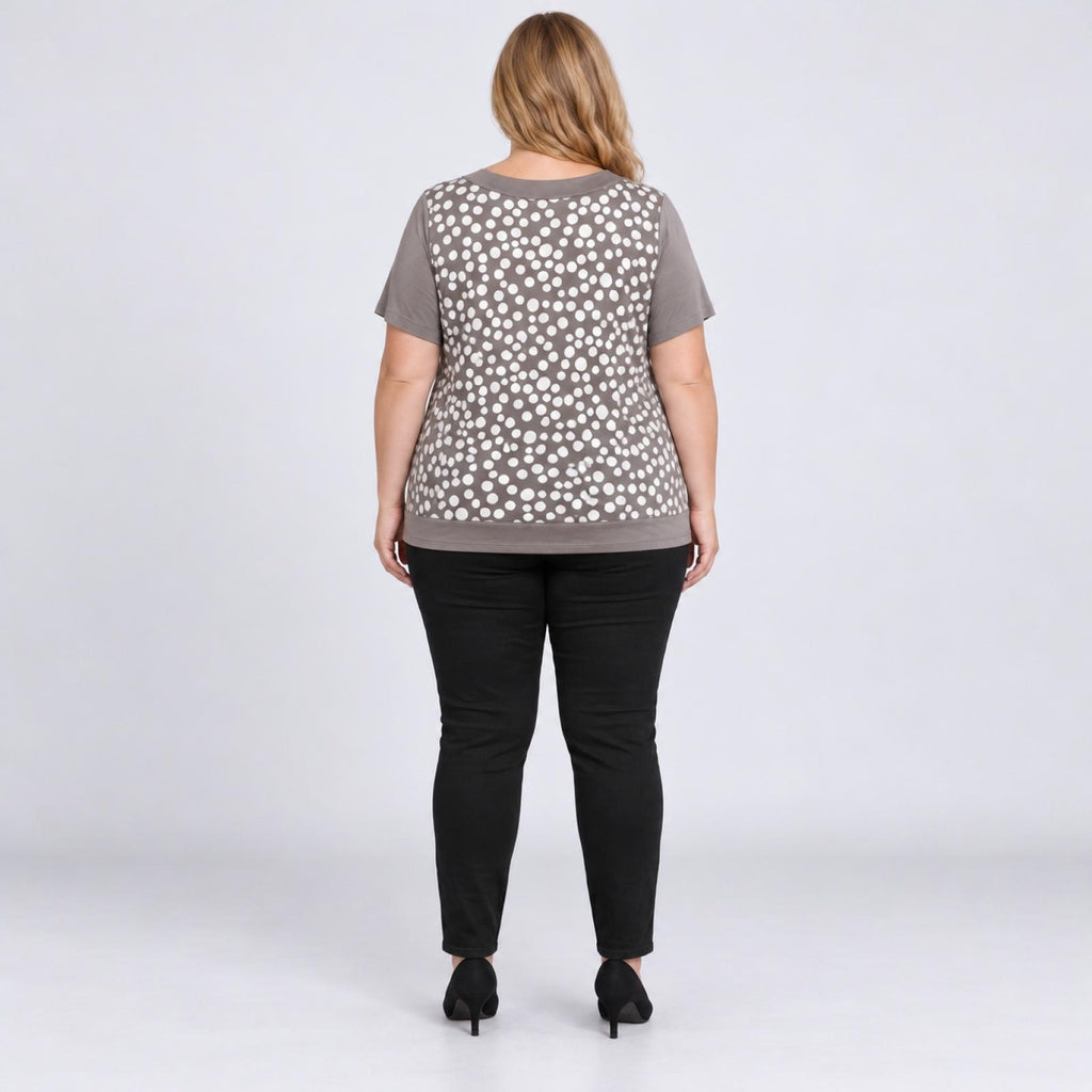 Top Martika Gris Taille L-XL - vue 4