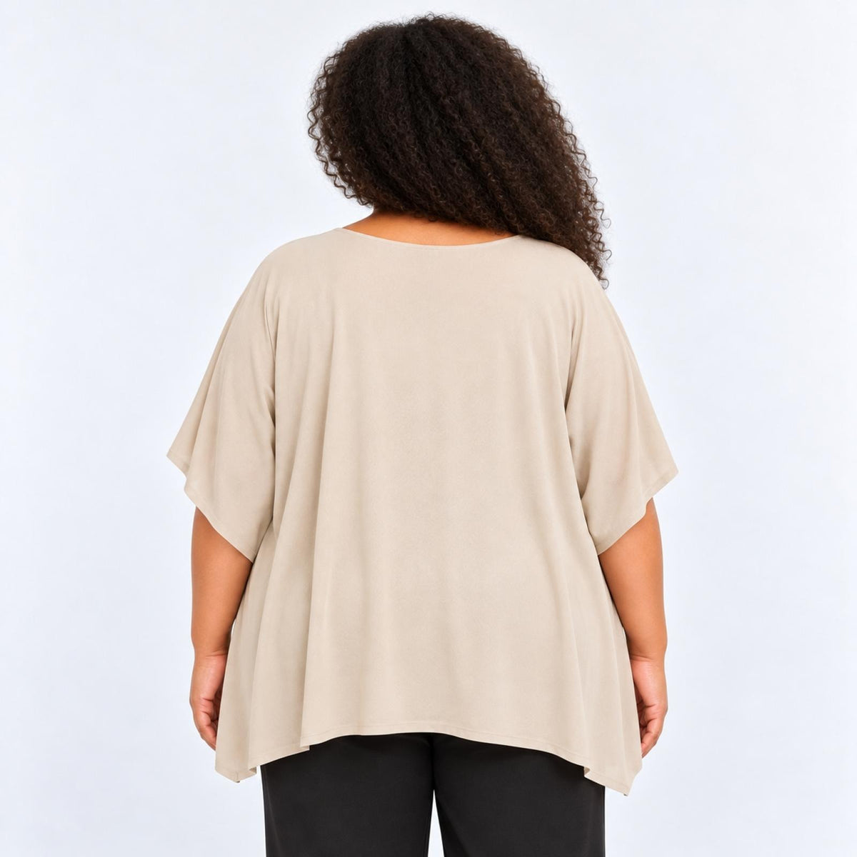 Tunique femme imprimé tropical Modèle Isandra - vue 4